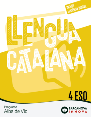 ALBA DE VIC 4 ESO. LLENGUA CATALANA