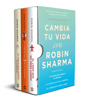 (ESTUCHE) CAMBIA TU VIDA CON ROBIN SHARMA (ED. LIM